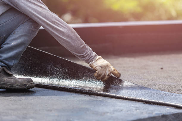 Professional Wet Basement Repair technician working in Fairport, NY